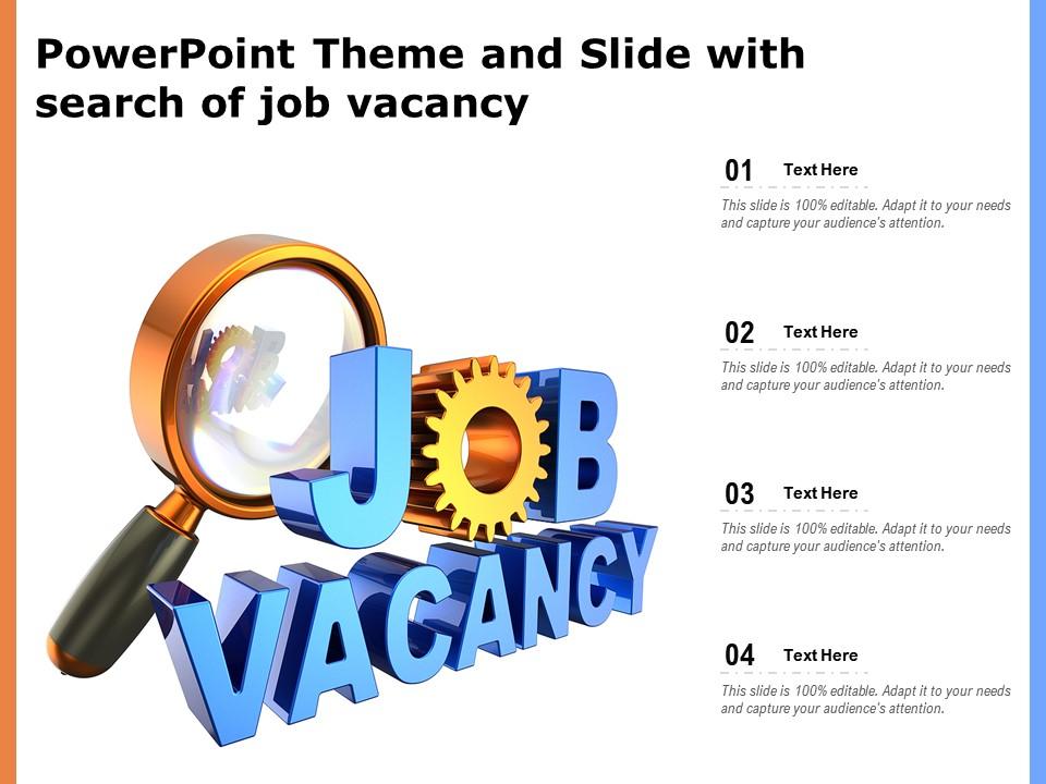 powerpoint presentation job vacancy