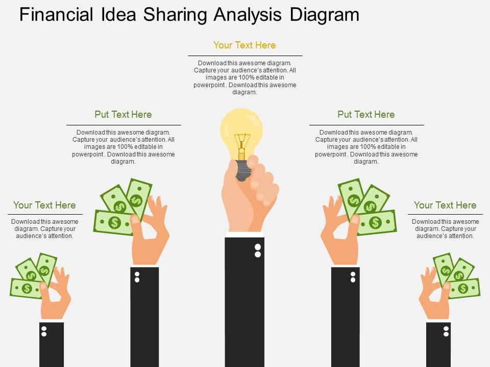 ppt_financial_idea_sharing_analysis_diagram_flat_powerpoint_design_Slide01
