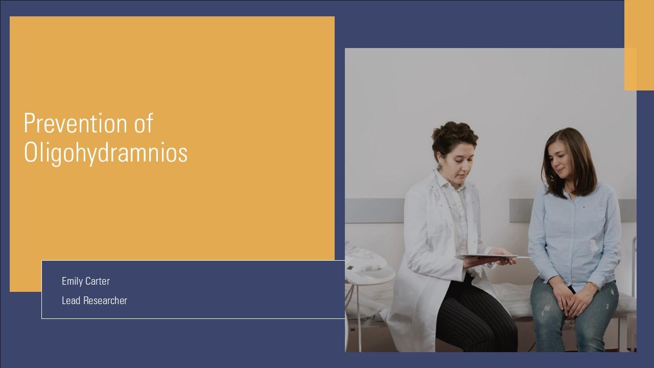 Prevention Of Oligohydramnios PPT Guidelines ACP
