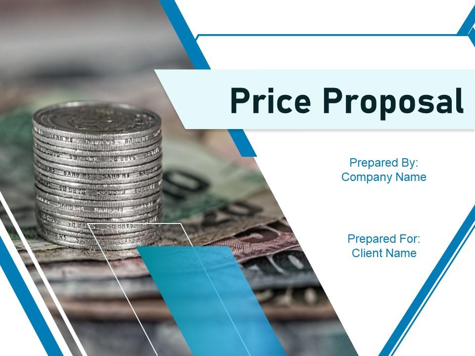 Price proposal powerpoint presentation slides Slide01