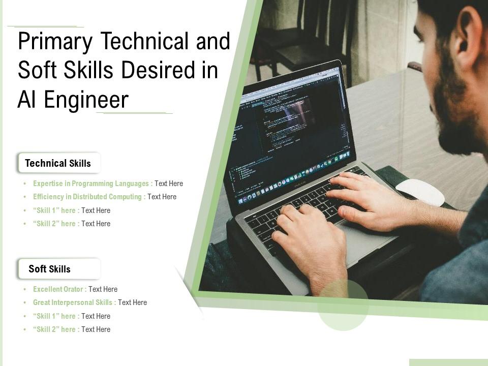 Primary technical and soft skills desired in ai engineer Slide00