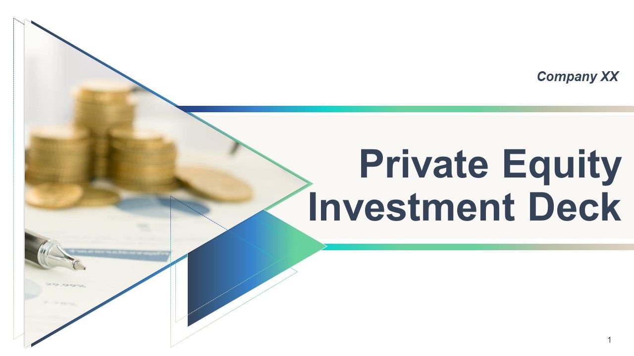 Private equity investment deck powerpoint presentation slides Slide01
