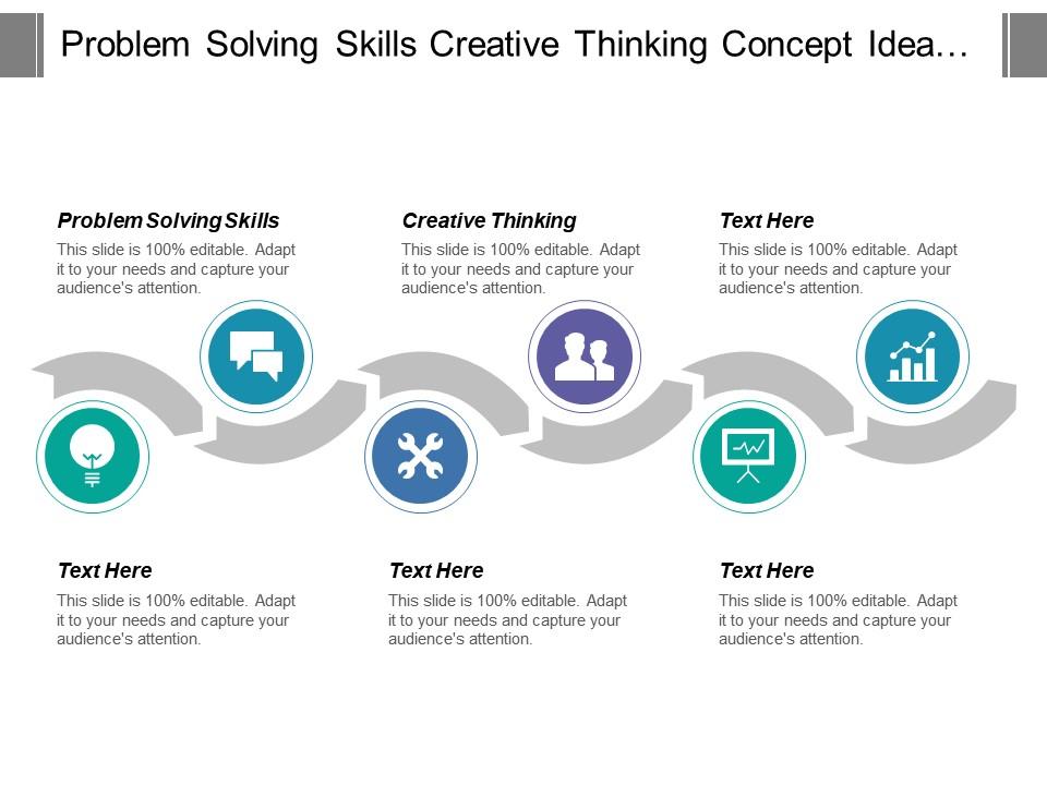 Problem Solving Skills Creative Thinking Concept Idea Generation ...