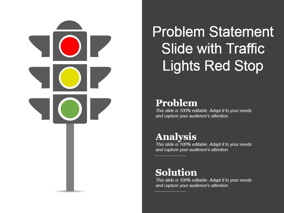 problem_statement_slide_with_traffic_lights_red_stop_ppt_images_Slide01