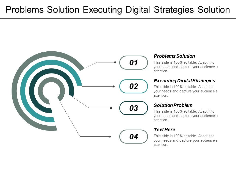Problems solution executing digital strategies solution problem workplace engagement cpb Slide01