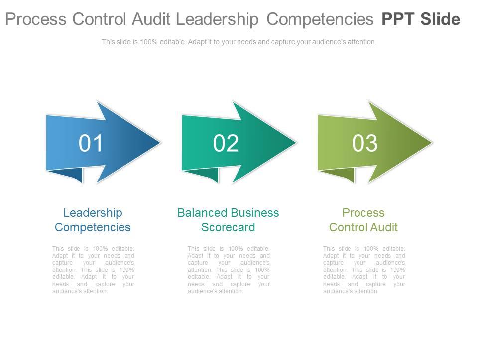 Process control audit leadership competencies ppt slide Slide00
