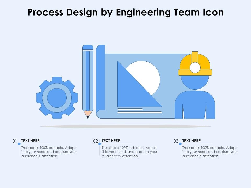 Process Design By Engineering Team Icon