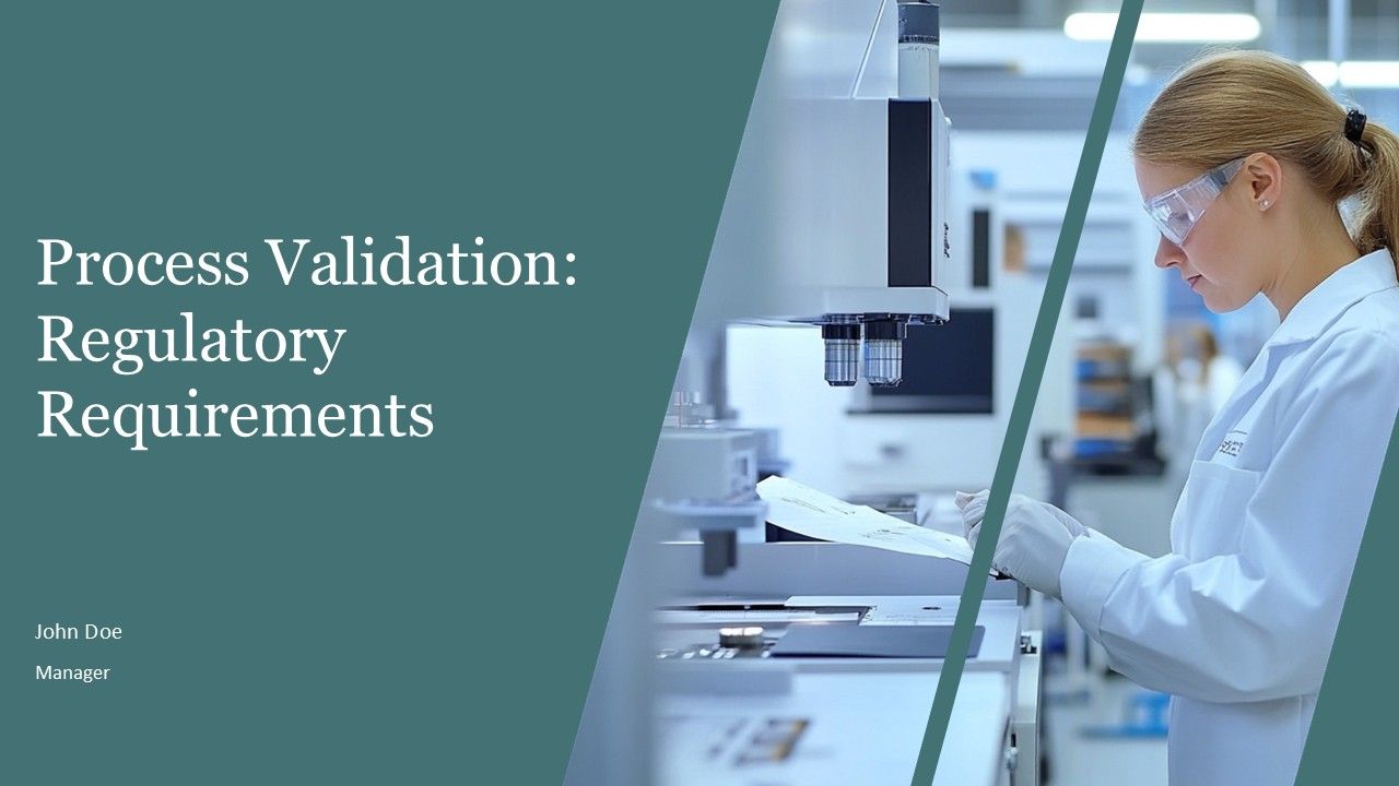 Process Validation Regulatory Requirements PPT Guidelines AT