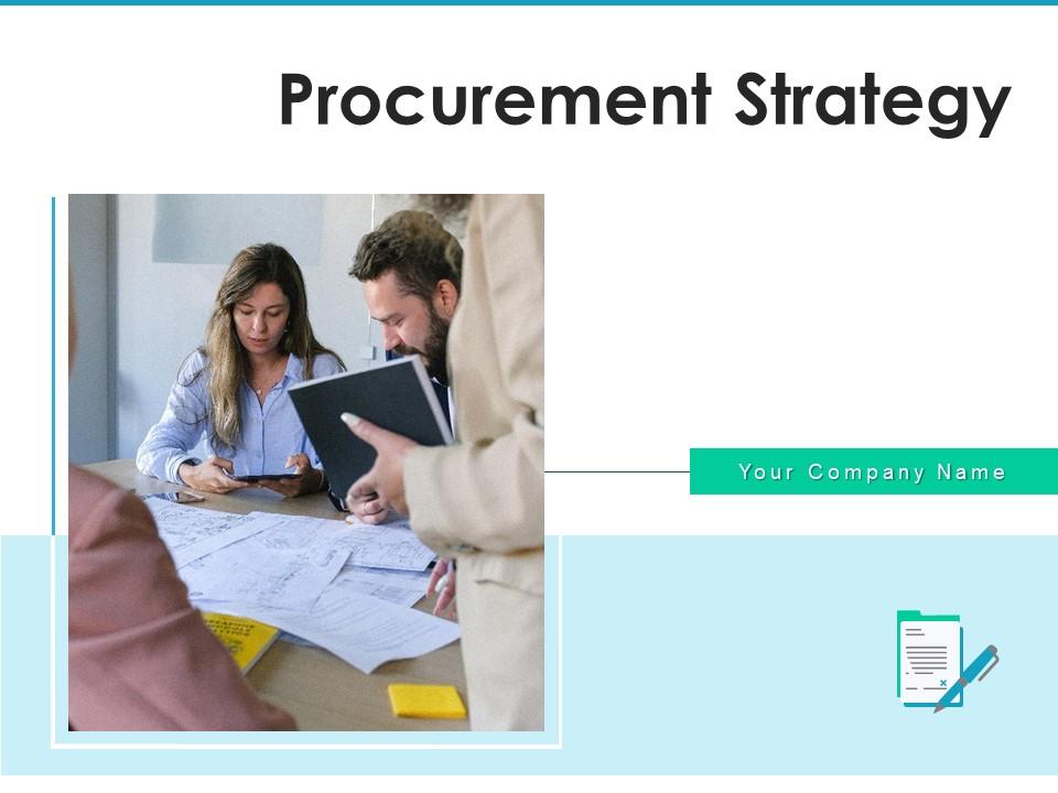 Procurement Strategy Development Optimization Document Organization Circular Arrow Slide01