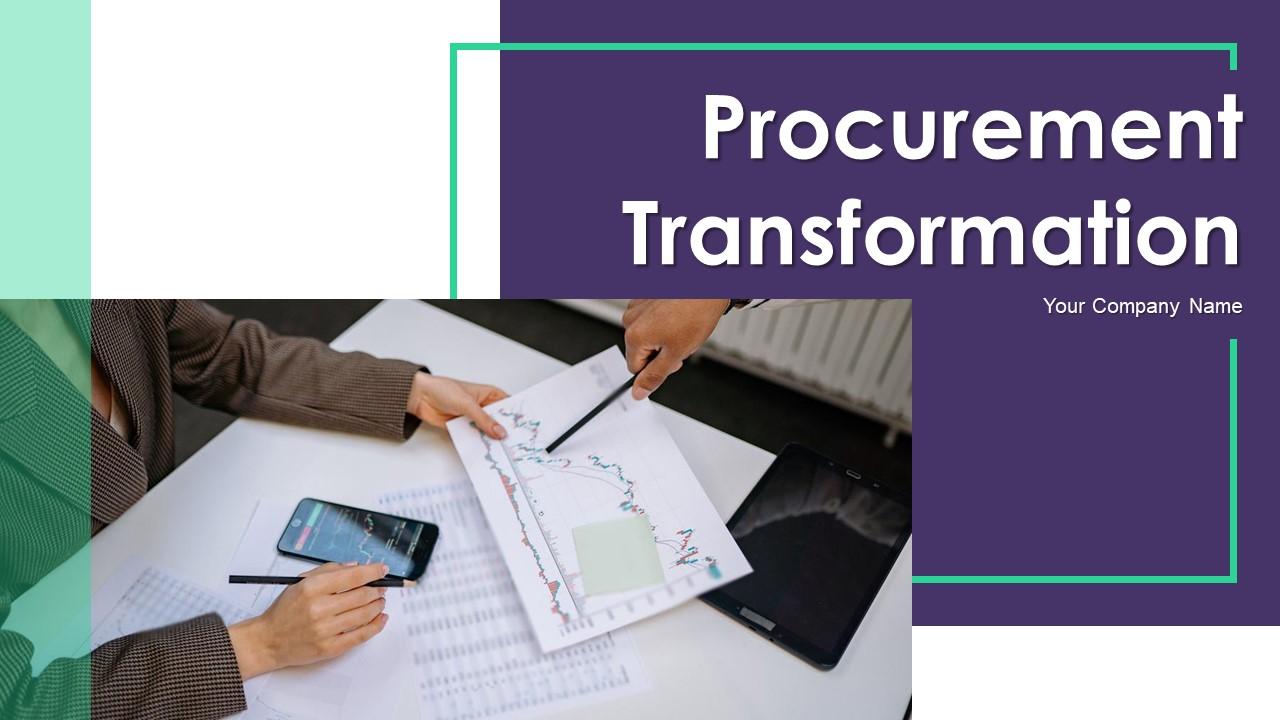 Procurement Transformation Powerpoint Ppt Template Bundles Slide01