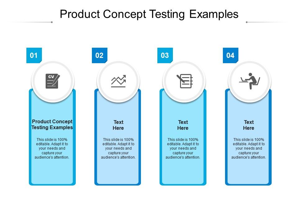 Product Concept Testing Examples Ppt Powerpoint Presentation Model