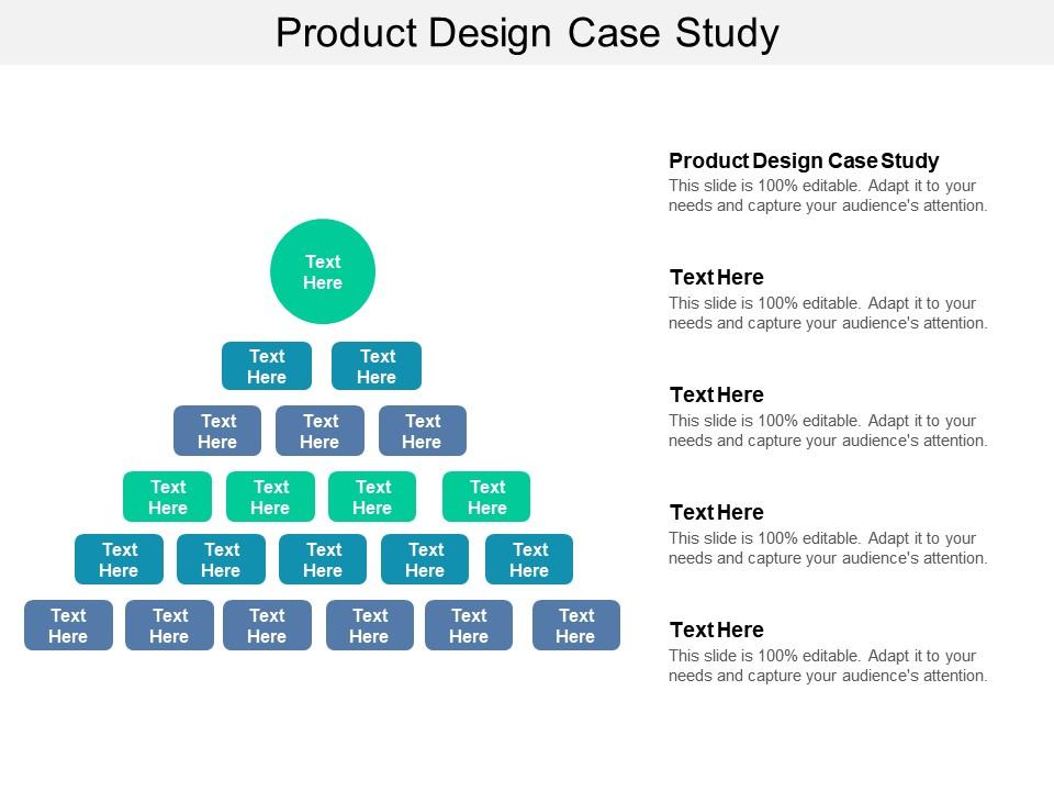 Product Design Case Study Ppt Powerpoint Presentation Styles Graphics