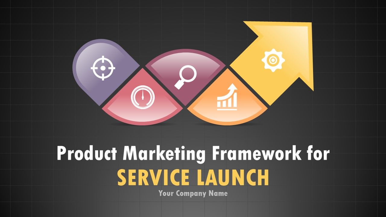 Product marketing framework for service launch powerpoint presentation with slides go to market Slide01