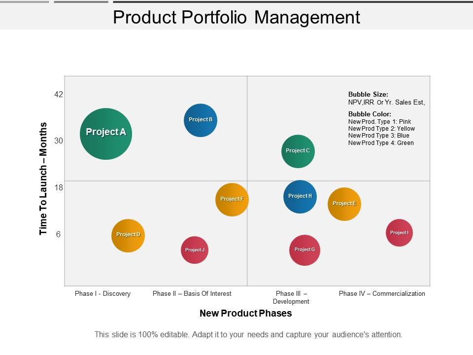 Product portfolio management ppt diagrams Slide00