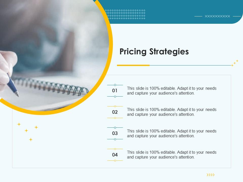 Product pricing strategy pricing strategies ppt summary Slide00