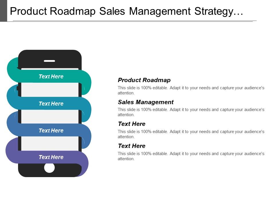 Product roadmap sales management strategy strategic portfolio roadmap Slide00