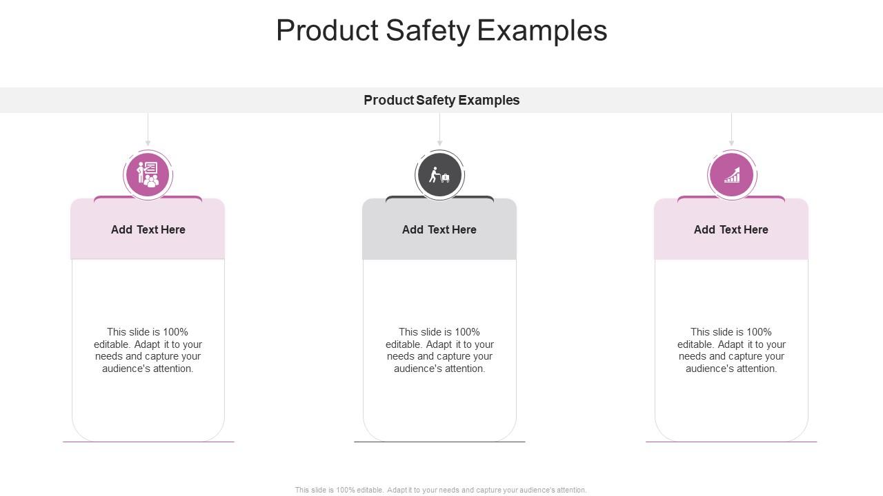 Product Safety Examples In Powerpoint And Google Slides Cpb