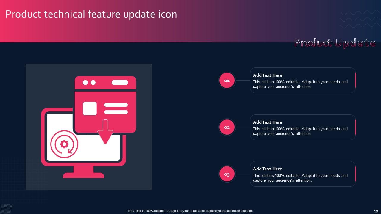 Product Update Powerpoint PPT Template Bundles PPT Template