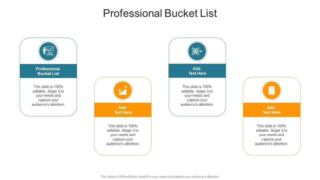 Professional Bucket List In Powerpoint And Google Slides Cpb