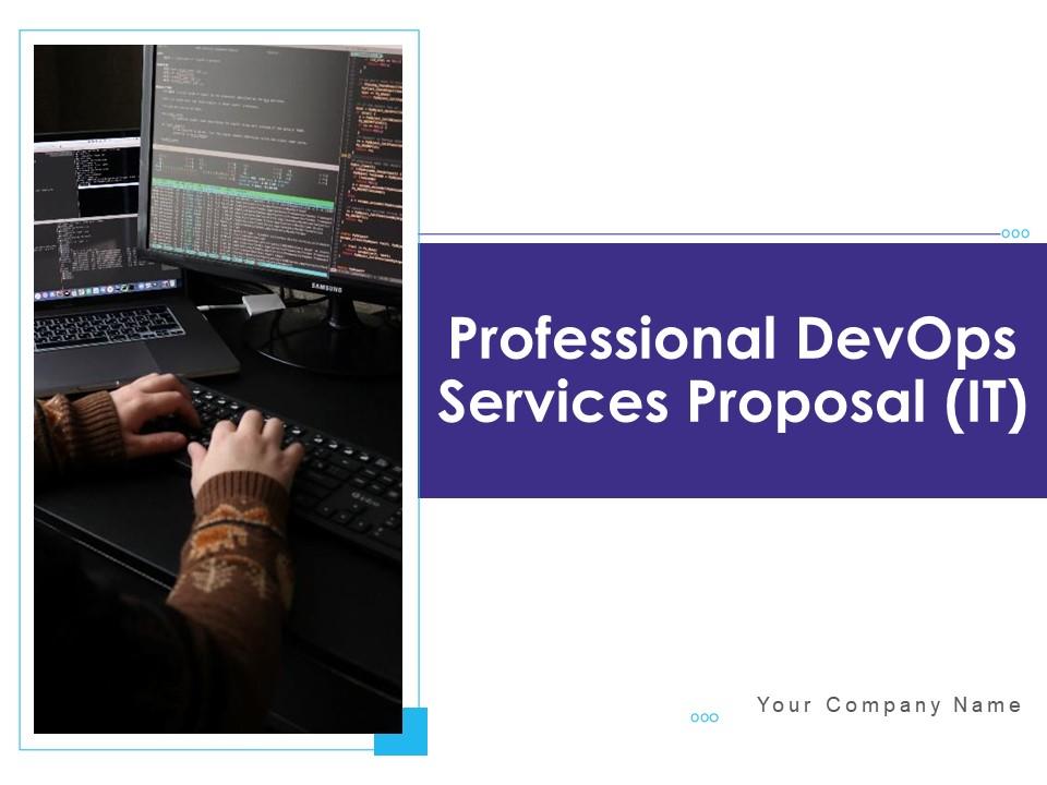 Professional devops services proposal it powerpoint presentation slides Slide01
