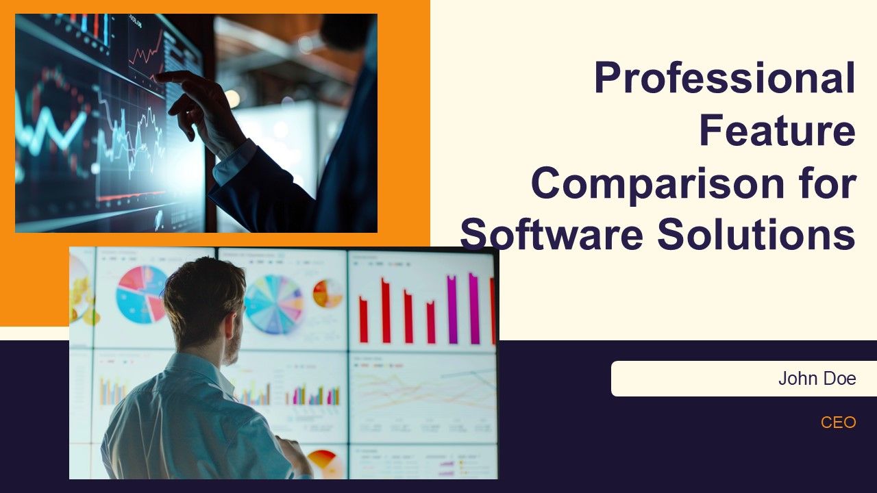 Professional Feature Comparison For Software Solutions PPT Slides AT Professional Feature Comparison For Software Solutions PPT Slides AT