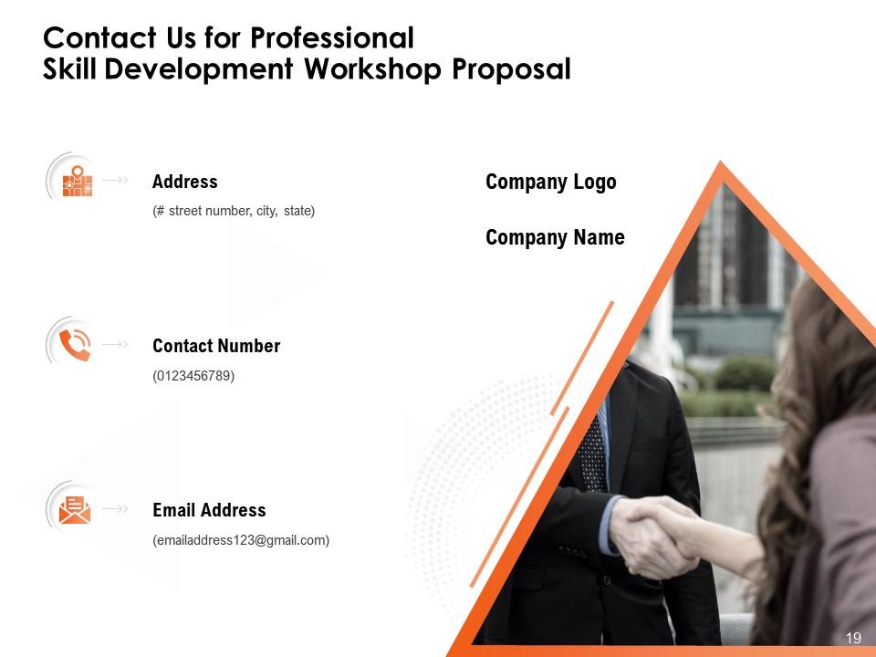 Professional Skill Development Workshop Proposal Powerpoint Professional Skill Development Workshop Proposal Powerpoint