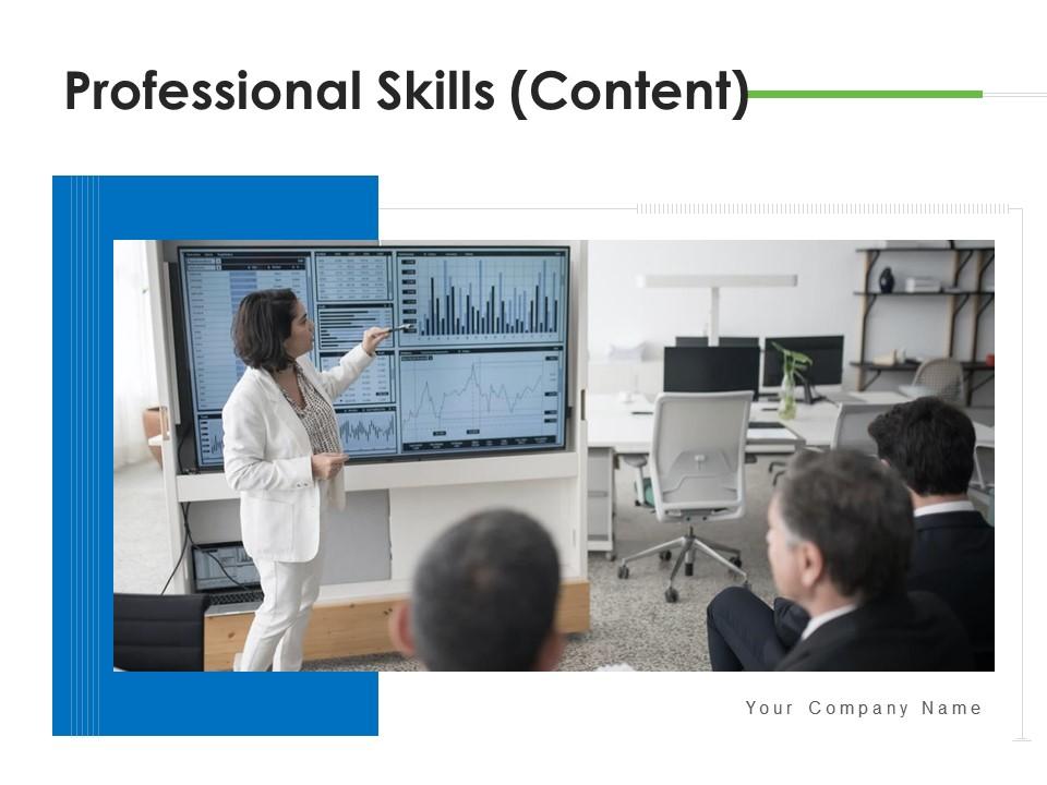 Professional skills content decision making data management teamwork skills Slide00