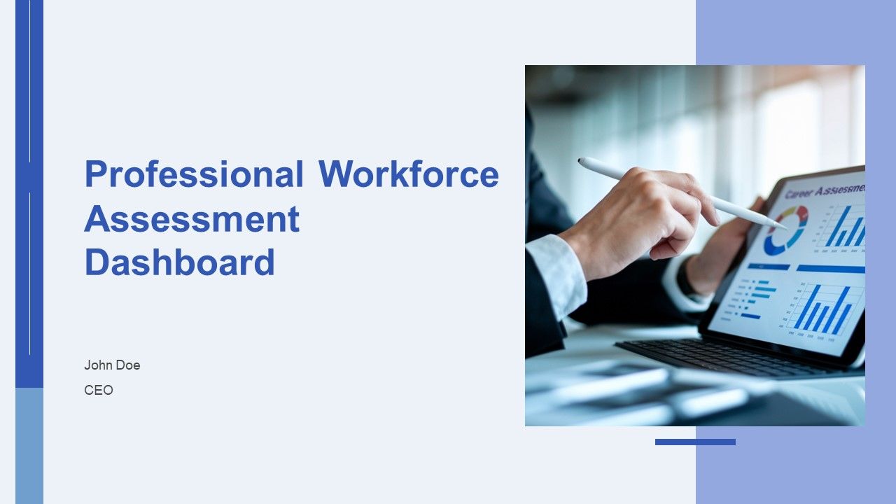 Professional Workforce Assessment Dashboard PPT Guidelines AT