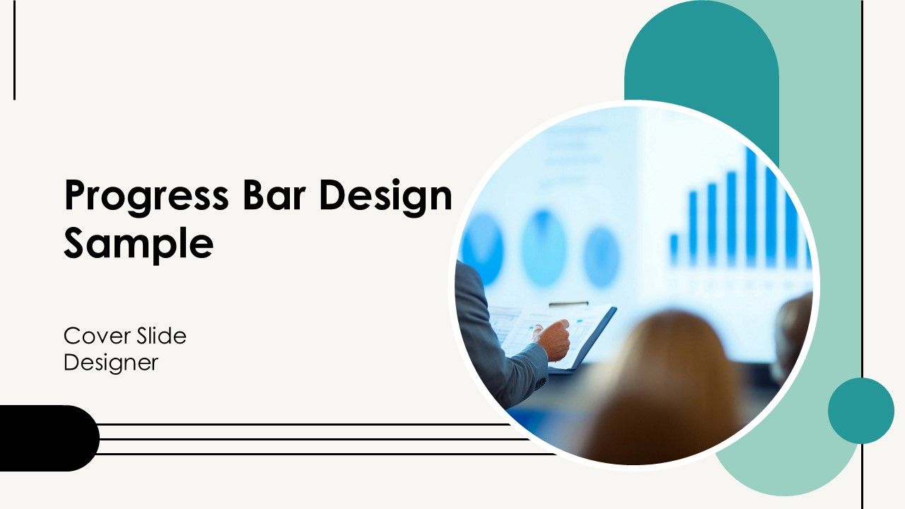 Progress Bar Design Sample PPT Summary AT