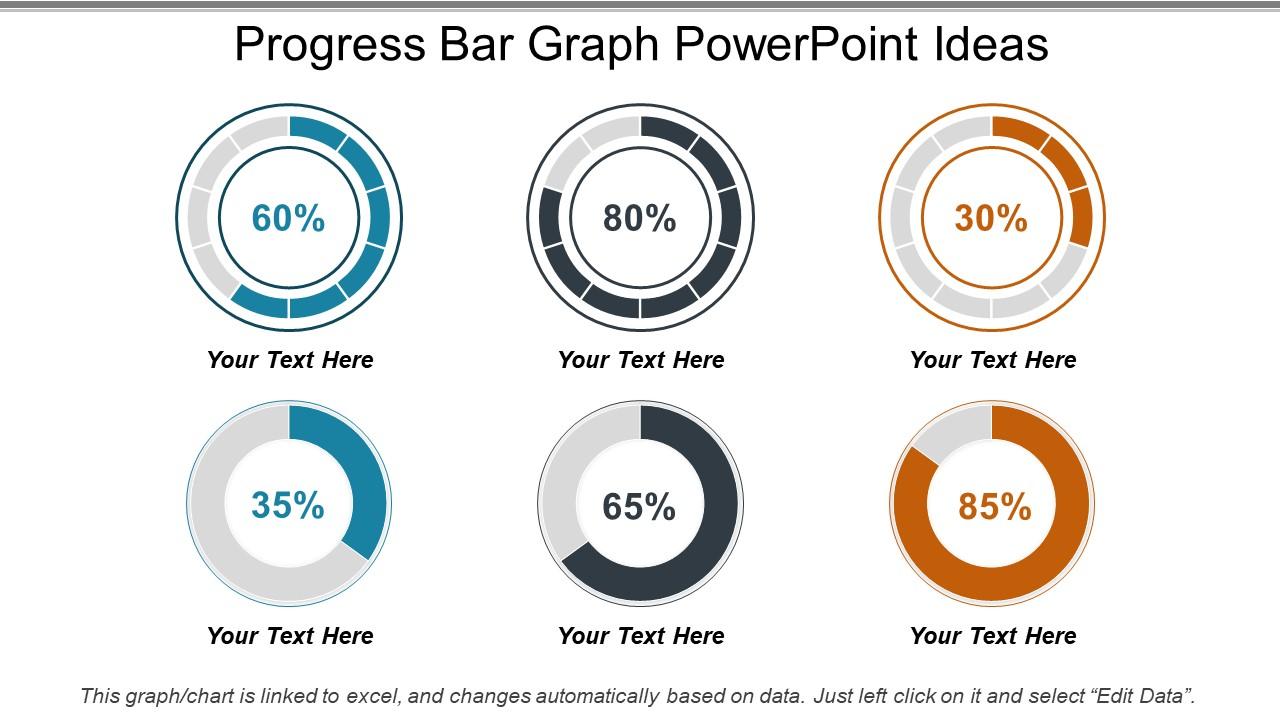 Progress bar graph powerpoint ideas Slide01