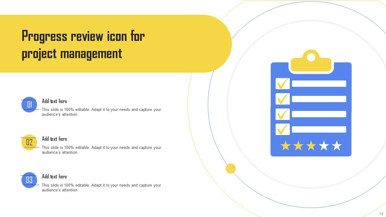 Progress Review Powerpoint Ppt Template Bundles PPT Sample