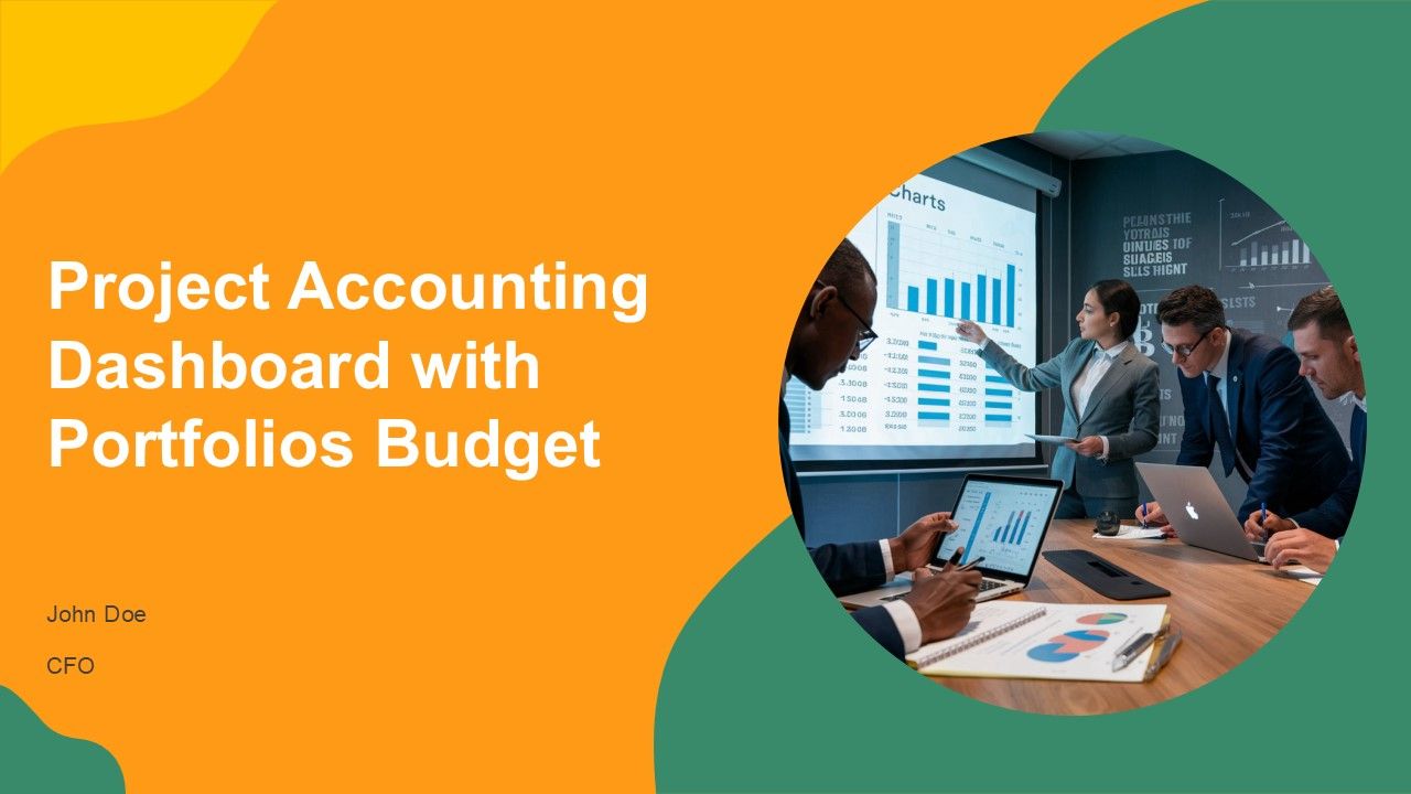 Project Accounting Dashboard With Portfolios Budget PPT Graphics AT Project Accounting Dashboard With Portfolios Budget PPT Graphics AT