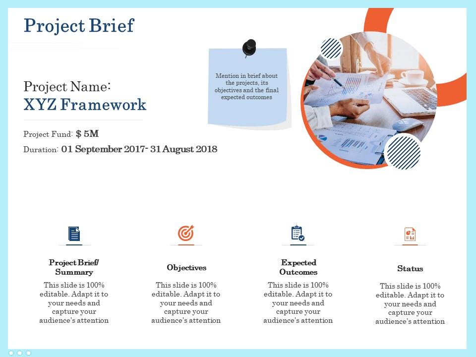 Project Brief Framework Ppt Powerpoint Presentation Outline Ideas