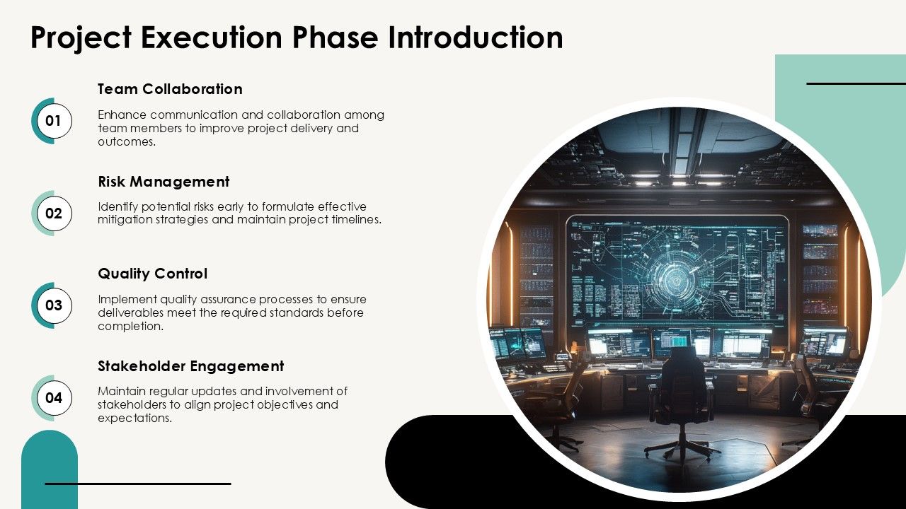 Project Execution Phase PPT Template AT