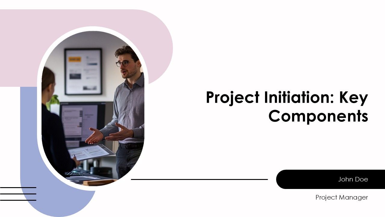 Project Initiation Key Components PPT Guidelines AT