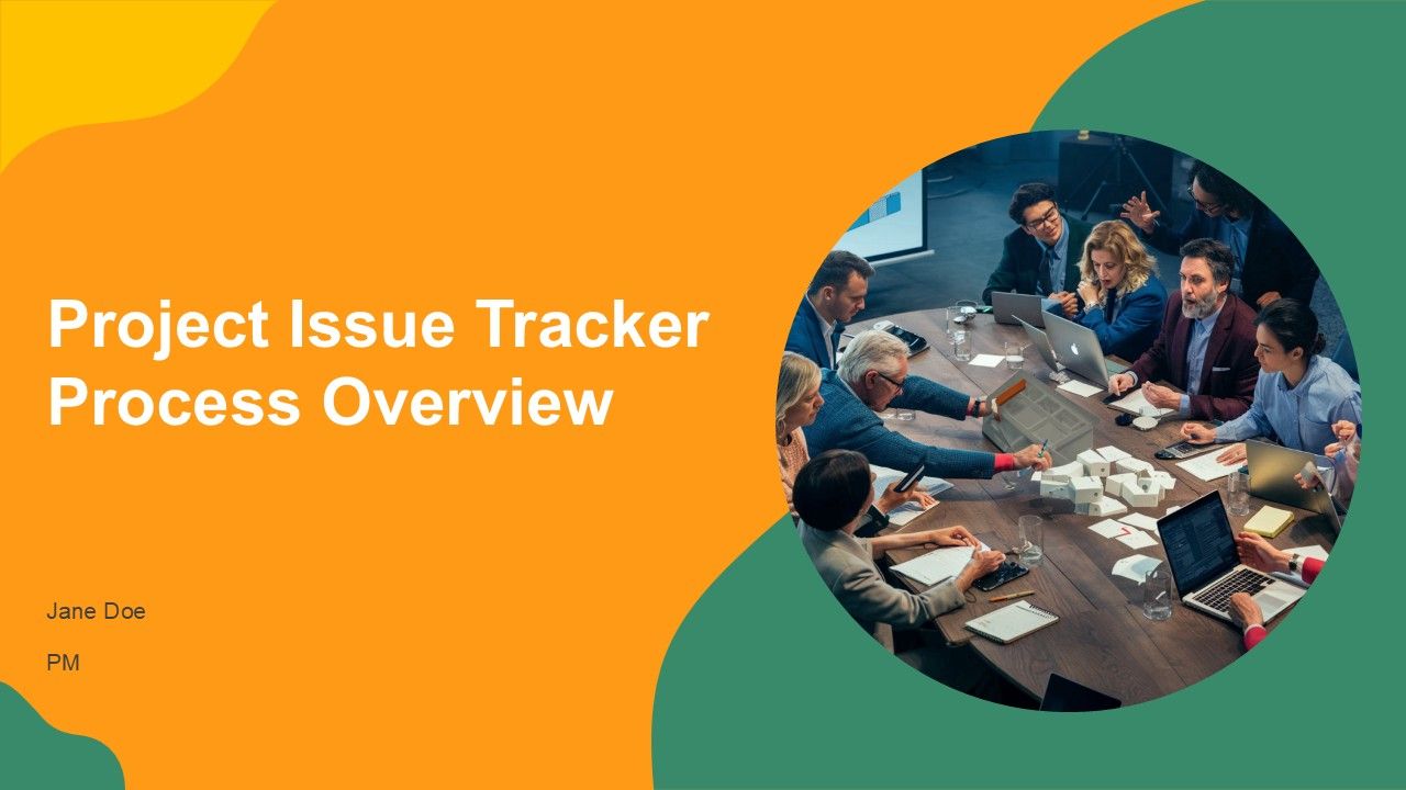 Project Issue Tracker Process Overview PPT Presentation AT