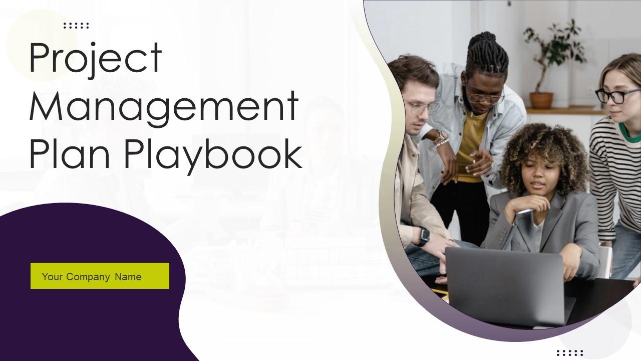 Project Management Plan Playbook Powerpoint Presentation Slides Slide01