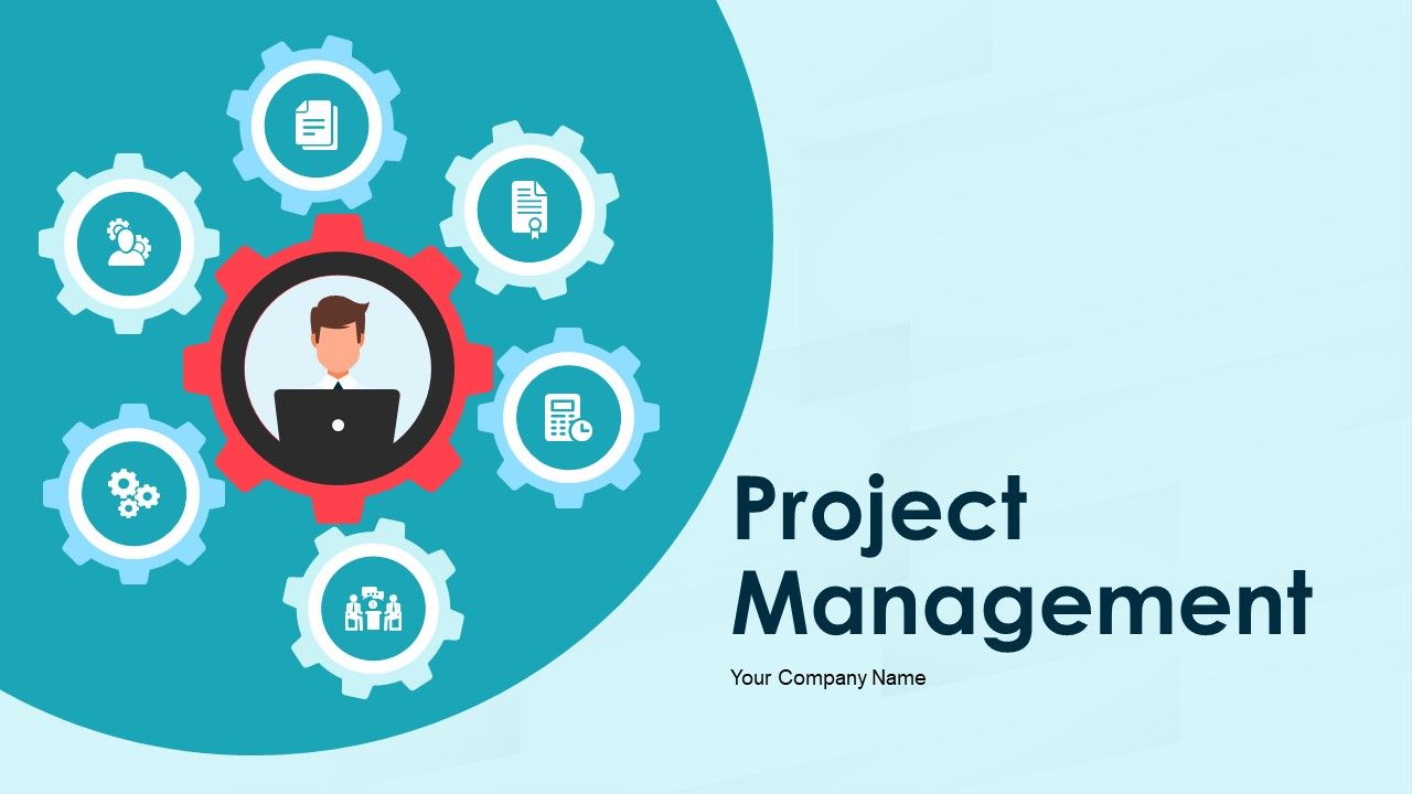 project management ppt template free download