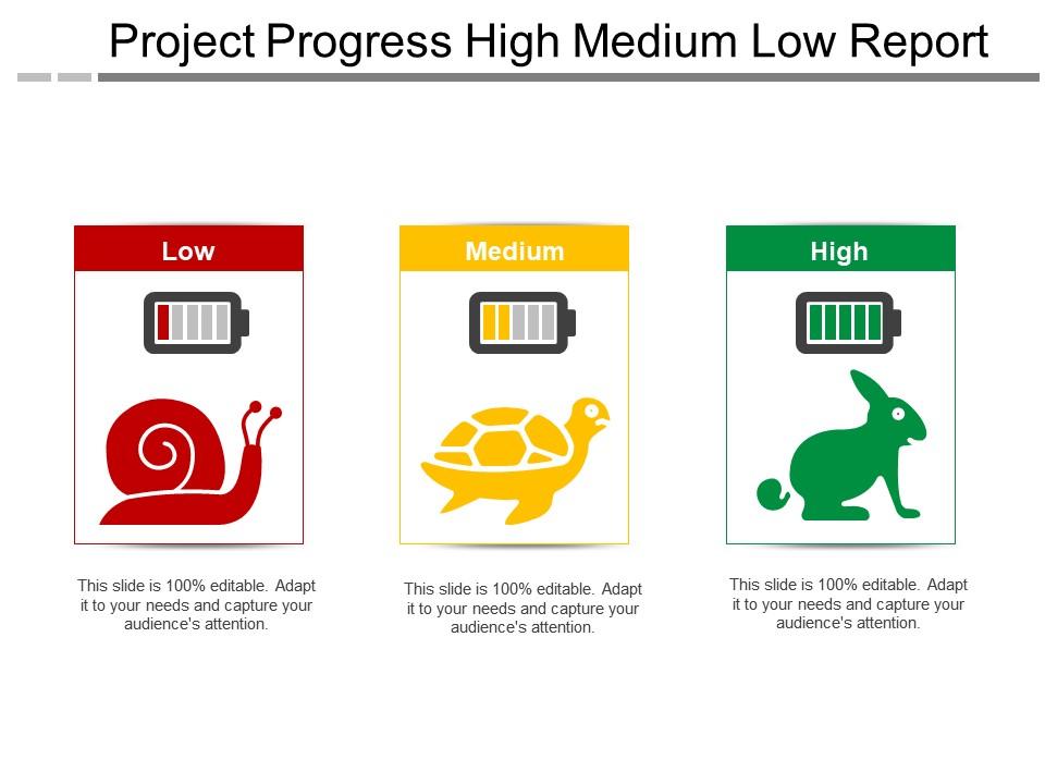 project_progress_high_medium_low_report_Slide01