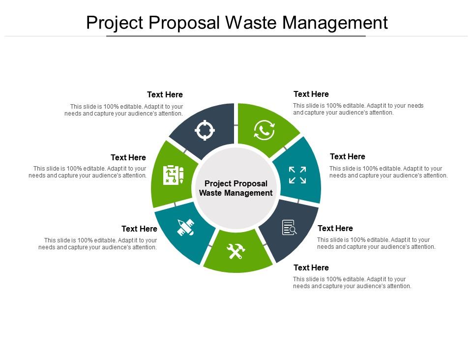 Project proposal waste management ppt powerpoint ideas summary cpb