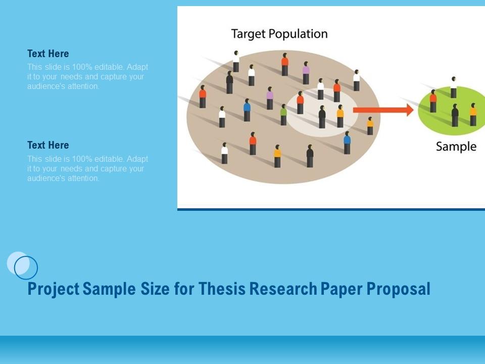 Project Sample Size For Thesis Research Paper Proposal Ppt Outline