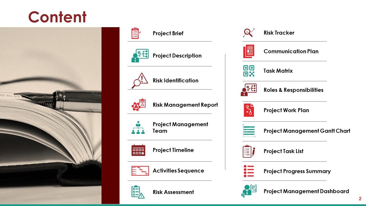 Project Task Powerpoint Presentation Slides | Presentation Graphics ...