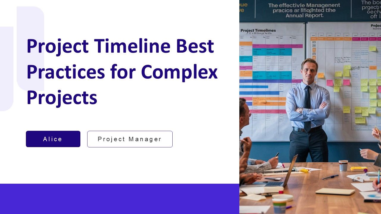 Project Timeline Best Practices For Complex Projects PPT Slides AT