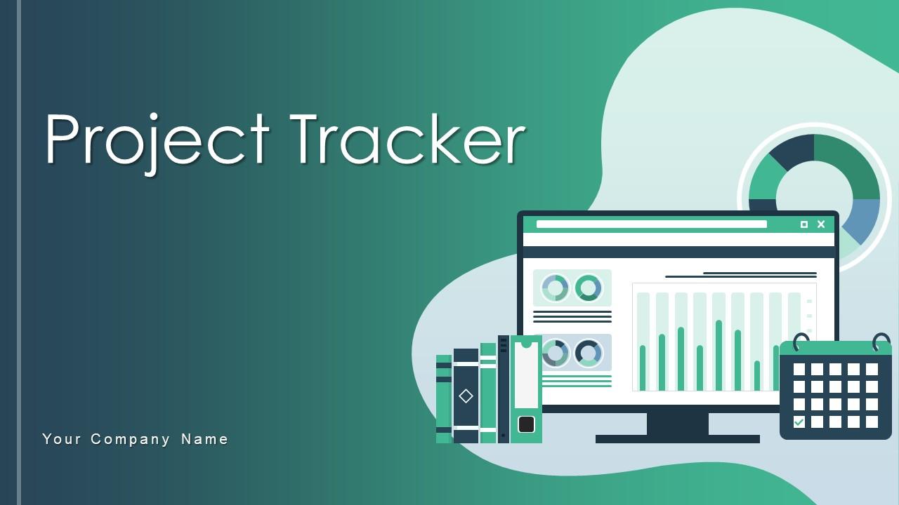Project Tracker Powerpoint Ppt Template Bundles Slide01