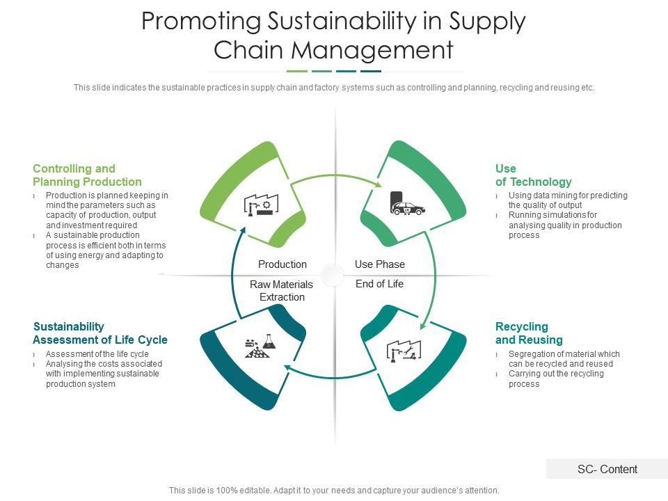 Promoting sustainability in supply chain management Slide00