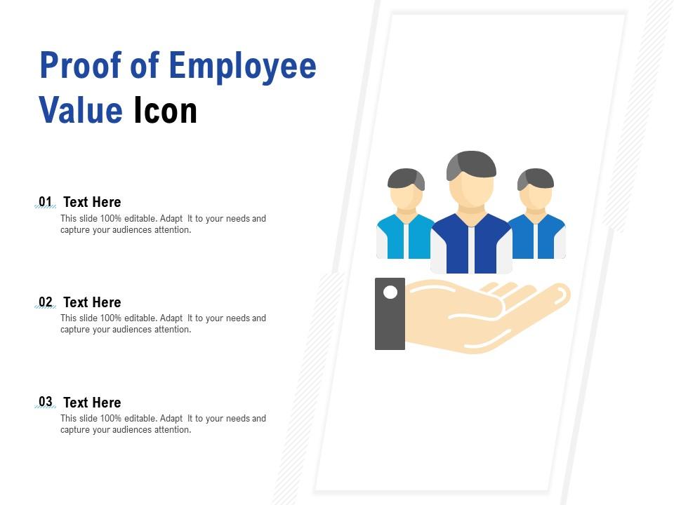 Proof of employee value icon Slide01