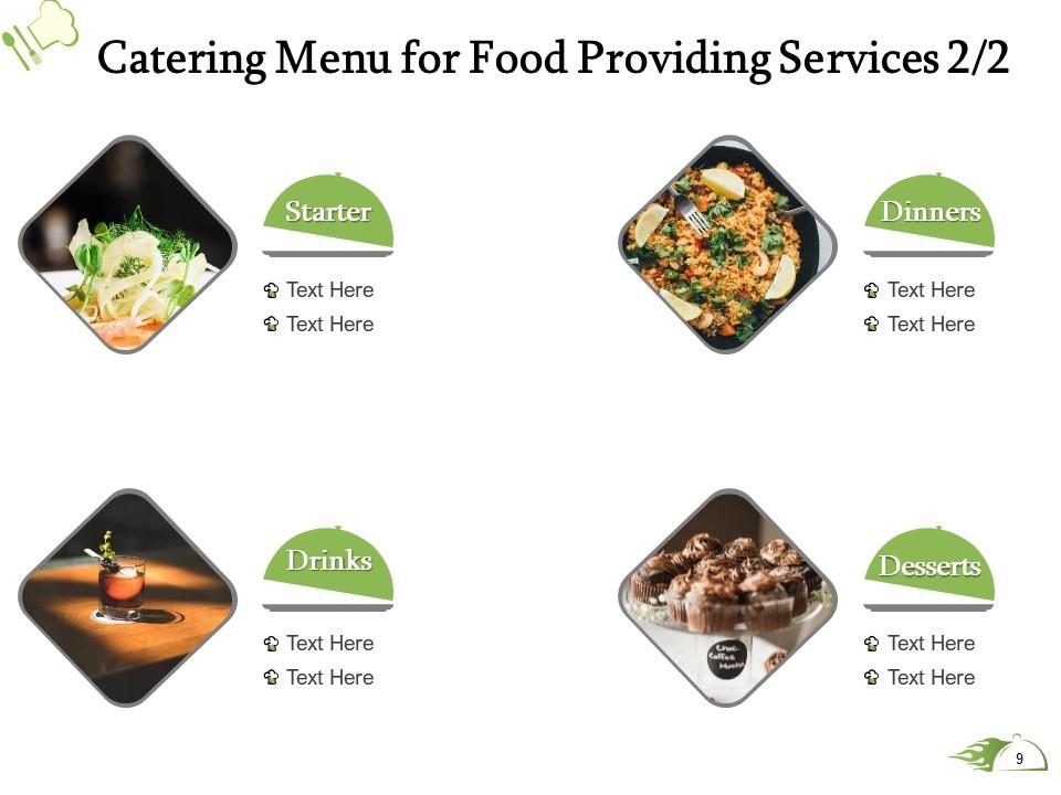 Proposal For Food Providing Services Powerpoint Presentation Slides