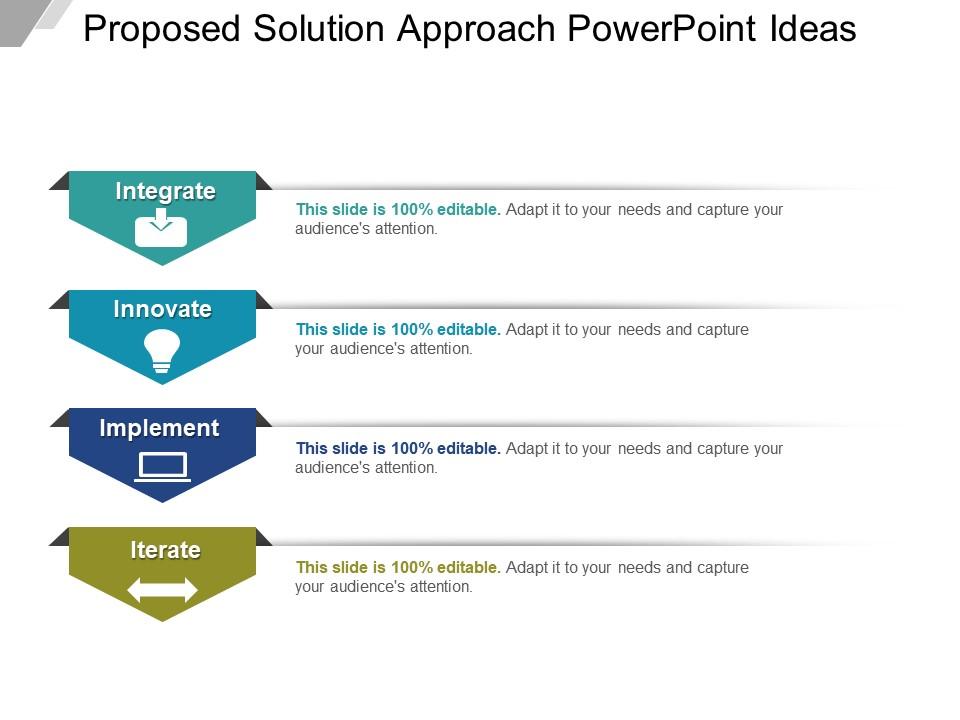 Proposed solution approach powerpoint ideas Slide00