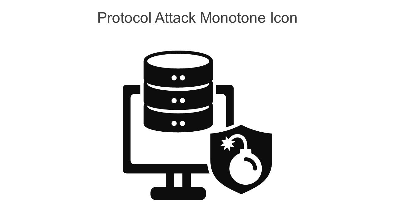 Protocol Attack Monotone Icon In Powerpoint Pptx Png And Editable Eps ...