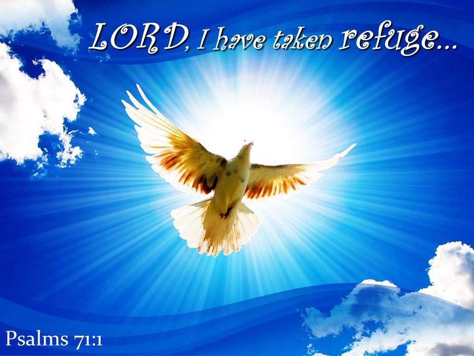 Psalms 71 1 lord i have taken refuge powerpoint church sermon Slide01